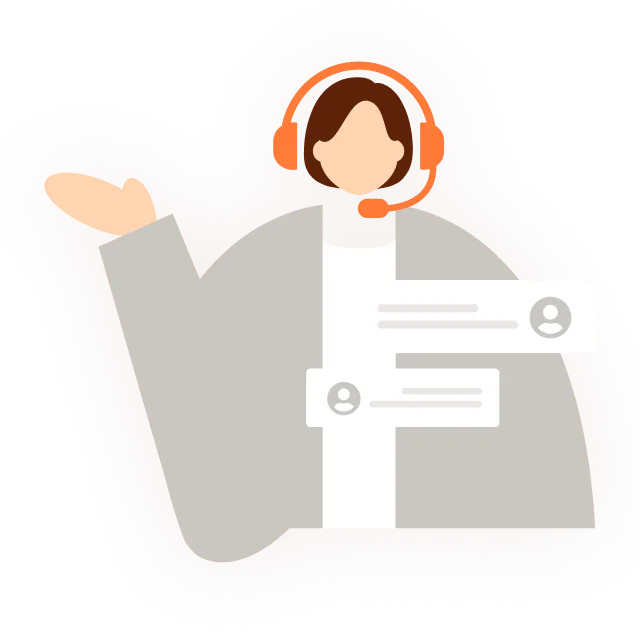 カスタマーサポートのイメージ