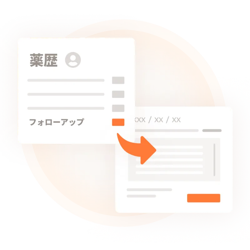 服薬フォローのイメージ