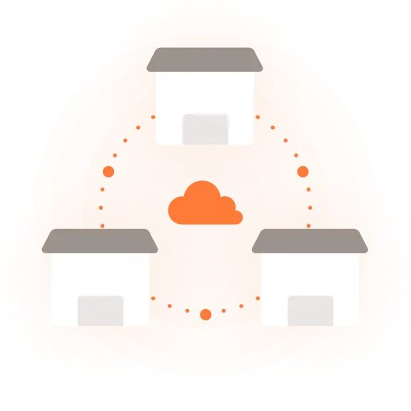 グループ間での薬歴データ連携のイメージ